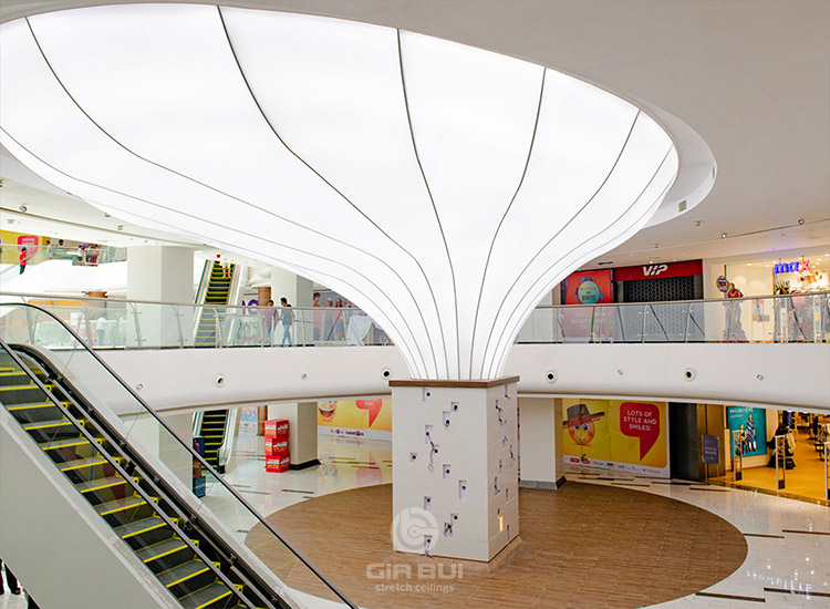 Ánh sáng khổ lớn Lighting 3D Forms cho trung tâm thương mại