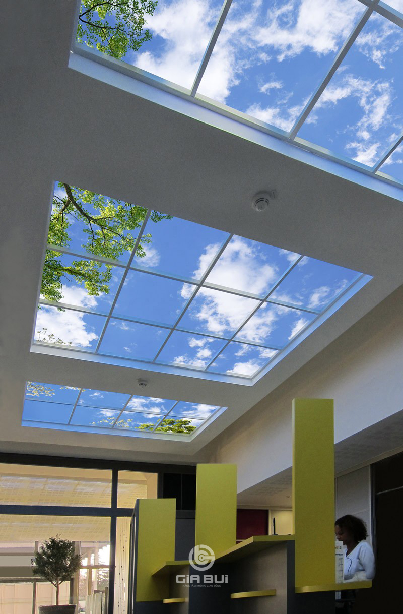 Chữa lành tâm hồn với trần nhà phát sáng tại bệnh viện Vendome, Pháp