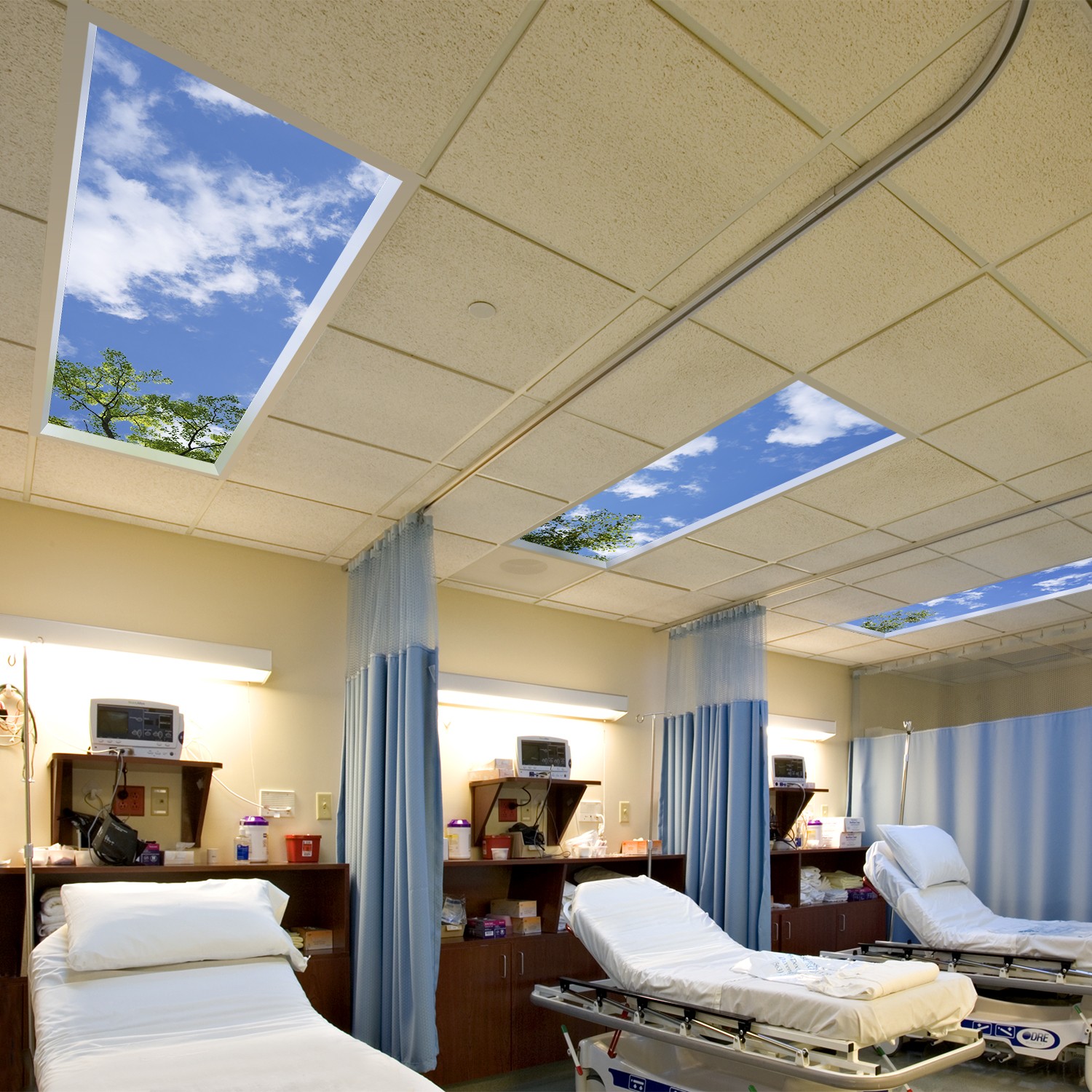 thiết kế giếng trời - Tiêu chuẩn thiết kế mới tại nhiều bệnh viện lớn